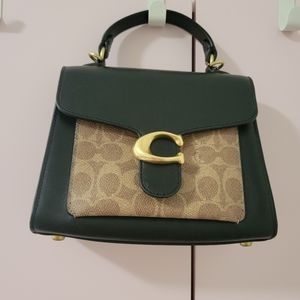 Coach top handle purse